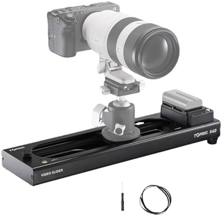 Accsoon Toprig S40 Motorized Camera Slider 40cm/16 App Wireless Control Carbon Fiber Dolly Rail Slider Support IME Lapse Photography