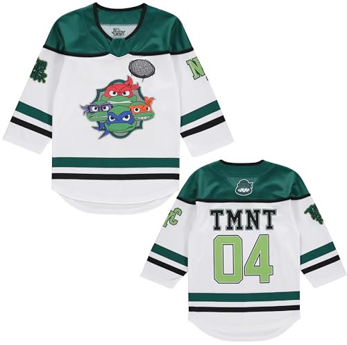 Teenage Mutant Ninja Turtles TMNT Langärmeliges Hockeytrikot für Jungen