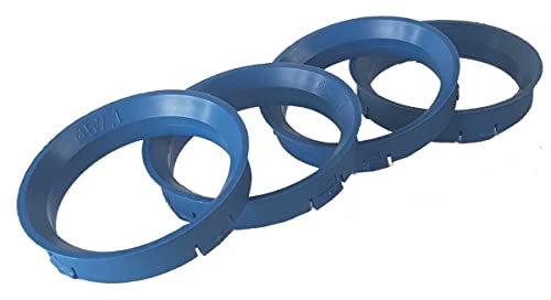 4x Zentrierringe 66,6-57,1mm geeignet für Alufelgen von passend für Borbet, DBV, Proline Wheels, Keskin kompatibel mit Audi, Seat, VW, Skoda, Mercedes, BMW, Chrysler