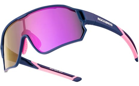 ROCKBROS Kids Polarized Sunglasses Cycling Glasses Sport Sunglasses UV400 Protection for Youth Boys Girls Age 8-14