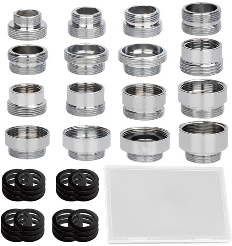 16 Adaptateur Robinet Cuisine, FORMVERSITY Mousseur Robinet Adaptateur, Mousseur Robinet m22 Adaptateur, Adaptateur Robinet Lave Vaisselle, Adaptateur Tuyau Arrosage Robinet Cuisine