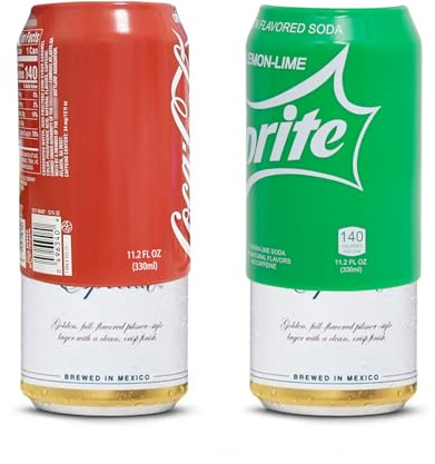 Funda de silicona para latas de cerveza, funda de lata de cola, funda de aislamiento térmico para latas de cerveza, funda para latas de cerveza, ideal para partidos de fútbol, playa, excursiones y