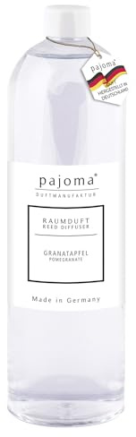 pajoma® Raumduft Nachfüllflasche Granatapfel 1000 ml | Nachfüller für Lufterfrischer | intensiver und hochwertiger Duft in Premium Qualität