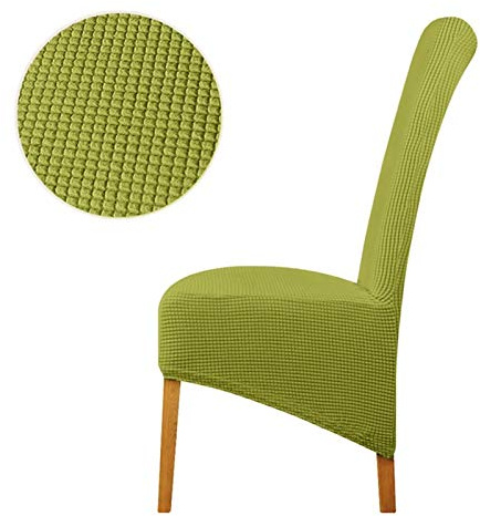 Doméstico Tela de Lana Polar XL Talla Larga Trasera Plaid Cubierta de Silla de Asiento Cubiertas Cubiertas Cubiertas Restaurante Hotel Fiesta Banquete Simple y Elegante