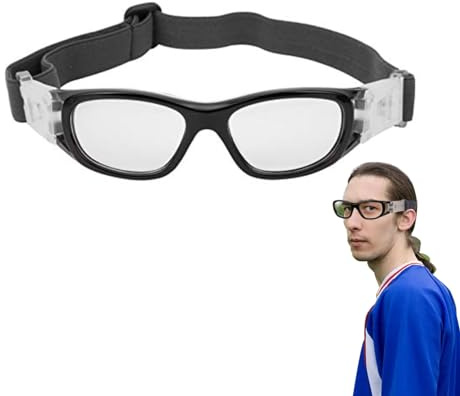 Niiyen Occhiali per bambini, Occhiali sportivi per bambini, Occhiali da basket per bambini, Occhiali da calcio, Montature da tennis per ragazzi, Occhiali da sole sportivi polarizzati,Accessori (Nero)