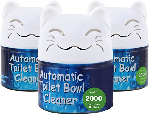 Simple Life Toilet Bowl Cleaner | Automatic Long-Lasting Toilet Bowl Cleaner Tablets | Easy-To-Use, Septic Safe Toilet Cleaner in Bottle | Powerfully Cleans and Prevent Stain Build Up | 3 Count