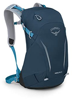 Osprey Hikelite Unisex Rucksack, 18L, Atlas Blue, O/S