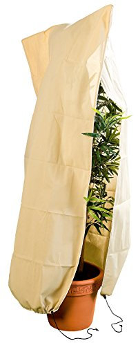 Royal Gardineer Pflanzenabdeckung Winter: XL-Pflanzenabdeckung als Winterschutz, 175 x 120 cm, 80 g/m² (Pflanzenschutzhaube, Pflanzen Winterschutz-Zelt, Schutzfolie)