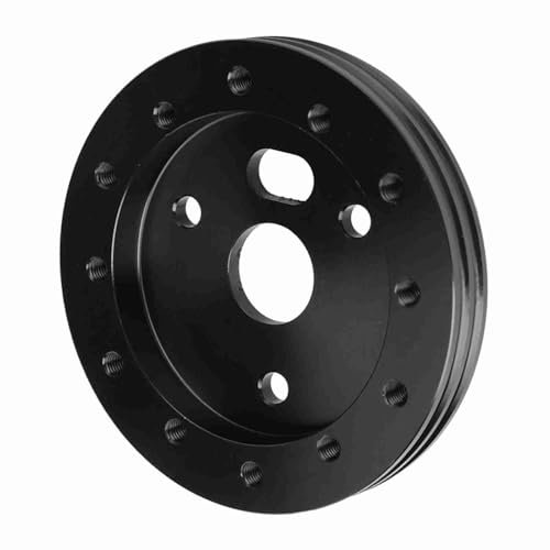 Autolenkradnabe, Lenkrad Grant 3-Loch 0,5-Zoll-Nabenabstandfür Shalter für 6-Loch-Adapter Unifür Versal(schwarz)