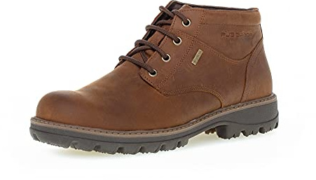 Pius Gabor herrbåtar, Gore-Tex, extra grepp, certifierat läder, utbytbar fotbädd, braun bison, 47 EU