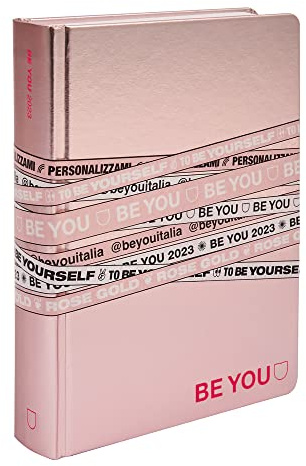 Giochi Preziosi BE9Q5000 Be You Rose Gold Diario Agenda, Formato 16,5X12,5, Collezione 22/23, per chi ama il classico ma con un tocco di contemporaneità, Rosa d'orato, 1 pezzo