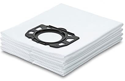 UTIZ 4x Pack Fleece Filter Bag To Fit Karcher Wet and Dry MV4 MV5 MV6 Premium Renovation Vacuum Hoover Cleaner Alternative to 2.863-314.0