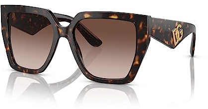 Dolce & Gabbana DG 4438 Havana Gold/Brown Shaded 55/17/145 Damen Sonnenbrillen