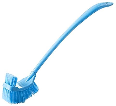 WENGU Long Handle Double Sided Toilet Cleaning Brush Deep Cleaner Tool Flexible Bristl Flush Brush