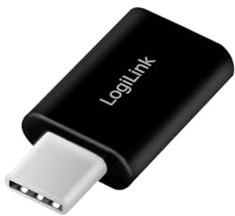 LogiLink BT0048A Adaptateur BT (V5.3), Port USB-C (Gen1) jusqu'à 3 Mbit/s et 20 m de portée, pour Windows 7/8.1/10/11