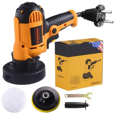 usefulbeauty Máquina pulidora de tampones y pulidoras para coches de 220 V - Máquina pulidora de coche, máquina pulidora de mango, versátil para pulir,