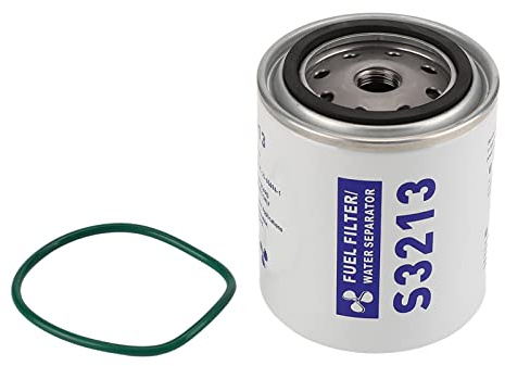 S3213 Filtro di Separazione delle Acque a Combustibile, Acciaio Inossidabile Incorporato Filtro Multi -strato con Buon di Tenuta, Opposizione All'erosione per Yacht a Moto,