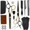 Set Tijeras Peluqueria Profesional 16 Piezas – Tijeras Pelo 6,7 de Acero 440C, Tijeras Cortar Pelo y Tijeras Barberia – Barberia Accesorios para Mujer, Hombre y Niños