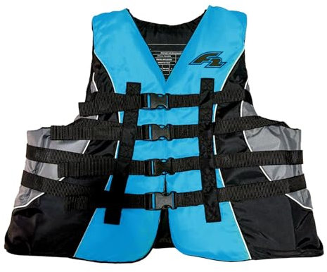 F2 SUP Weste Protection Vest Auftriebsweste Schwimmweste L Blau 2025