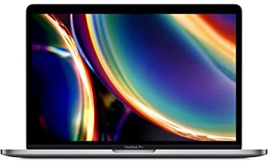 2020 Apple MacBook Pro with 1.4GHz Intel Core i5 (13-inch, 8GB RAM, 256GB SSD) (QWERTY English) Space Grey (Renewed)