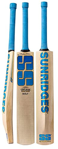 Ss KW0200 Vintage Bolt Kashmir Willow Cricket Fladdermöss (storlek: kort handtag)