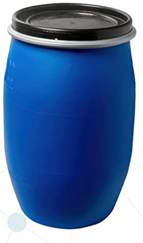 AUDE Plastique - FUT/Bidon 60 litres Bleu à Ouverture Totale (1)