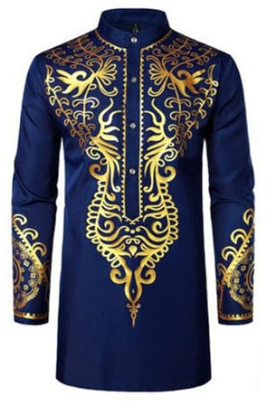 Générique Qamis Homme Pyjama Kurta pour homme - Chemise indienne traditionnelle - Vêtements indiens musulmans - Vêtement de fête indienne - Vêtement à manches longues - Vêtements arabes