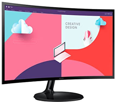 Samsung LS27C360EAUXXU 27 Curved FullHD 1080p Monitor - 1920x1080, HDMI, VGA