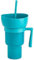 tinysiry Snack and Drink Cup Gobelet 2 en 1 avec Bol à collation, gobelet Anti-Fuite réutilisable pour Pop-Corn de Boisson de cinéma pour Voyage, Maison, gobelet de Stade pour Pop-Corn et Boissons