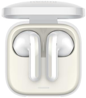XIAOMI Redmi Buds 6 Active Wireless Earbuds, 14.2mm Dynamic Driver, Clear Call with Dual Mic, Bluetooth 5.4, 30-Hour Battery Life, Lightweight Design – White