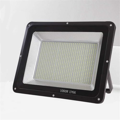 Home Floodlight, High Power Outdoor Garden Spotlight Construction Site Waterproof Projection Light IP66/65, Rechargeable work light,1000W
