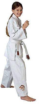 Ju-Sports Ju-Jutsu kostym till start barn 9202, vit 130