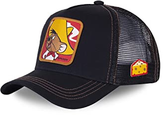Capslab Speedy Gonzales Schwarz Looney Tunes Trucker Cap - One-Size