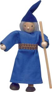 Winzlinge Biegepuppe - Zauberer