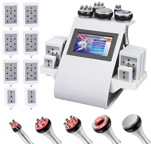 Cavitation Machine Radio Frequency Machine 6 in 1 for Arm Waist Thigh Hip