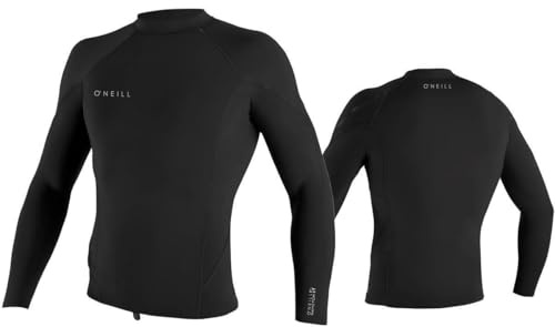 O'Neill Reactor Ii 1.5MM Neoprene Wetsuit Long Sleeve Top Black - UV Sun Protection and SPF Properties