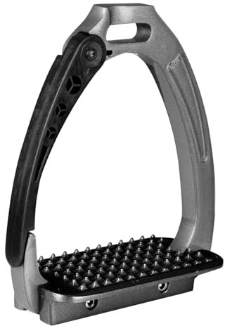 WALDHAUSEN Sicherheitssteigbügel Pro, grau, 12cm