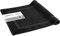 herzbach home Badvorleger 100% Baumwolle | Duschvorleger | 1.000 g/m² | Saugfähig | Waschbar (Schwarz, 60 x 100 cm)