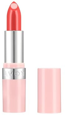 Avon Hydramatic Shine - Pintalabios con núcleo hialurónico (15 tonos), color coral