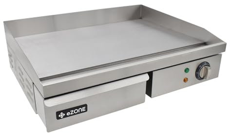 eZone Commercial Electric Griddle Single Zone 55cm 3kW 230V