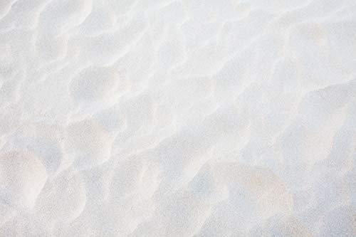 Doubleyou Geovlies & Baustoffe 1kg Dekosand schneeweiss Körnung 0,1-0, 4 mm allerfeinster weisser