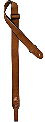 Ortega Guitars ukulele-rem solbränna - Vegan-serien - Connect headstock tie - PVC/vegansk (OSVU-TN)