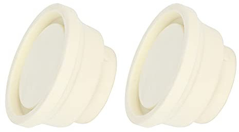 2Pcs Swimming Pool Ladder Rubber Plug Ladder Safety Bumper Swimming Pool Accessory Pool Ladder Rubber End Plugs for Inground Pool Ladder Step End Caps