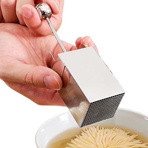 Vesidoloy Tagliaverdure - Affettatrice da Cucina in Acciaio Inossidabile - Tritatore Manuale Per Alimenti Di Soia,Per Preparazione Dei Pasti E Dei Casa Scuola Di Cucina E Ristorante
