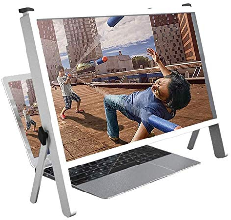 Lente di ingrandimento per schermo per computer portatili e telefoni, amplificatore HD ultra trasparente per film, giochi e lettura