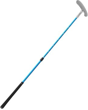 QUILSTM Putter de Golf léger pour Enfants, Longueur Ajustable, poignée Confortable, télescopique, pour Les Jeunes golfeurs, pour gauchers et