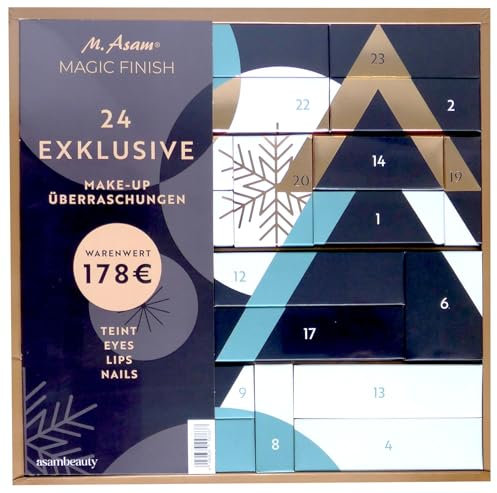 Calendario de Adviento asambeauty 2024 Magic Finish Exclusivo Maquillaje
