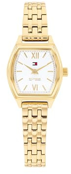 Tommy Hilfiger Montre À Mouvement Quartz Deux Aiguilles de Couleur Dorée avec Bracelet en Acier Inoxydable de Couleur Dorée - 1782870