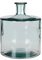 Mica Decorations Guan Glasflasche - H26 x Ø21 cm - Recyceltes Glas - Transparent
