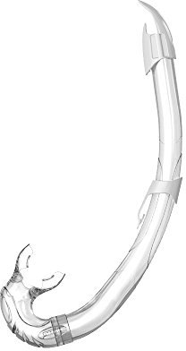 SEAC Flash Schnorchel für Erwachsene, Speerangeln, Tauchen und Schnorcheln, S/KL Weiß, Nicht zutreffend